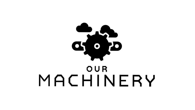 Logo for developer Our Machinery, makers of the game engine The Machinery.
