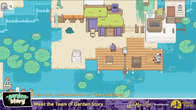 Highlight reel showing clips of the Garden Story LudoNarraCon broadcasts