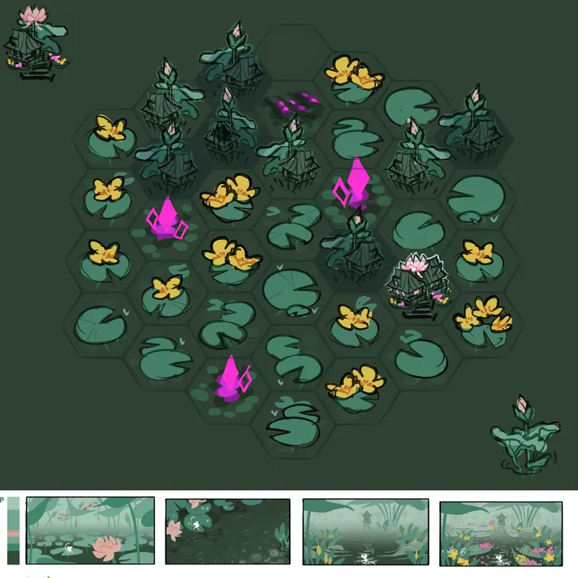 One of the game's many distinct and beautiful biomes.