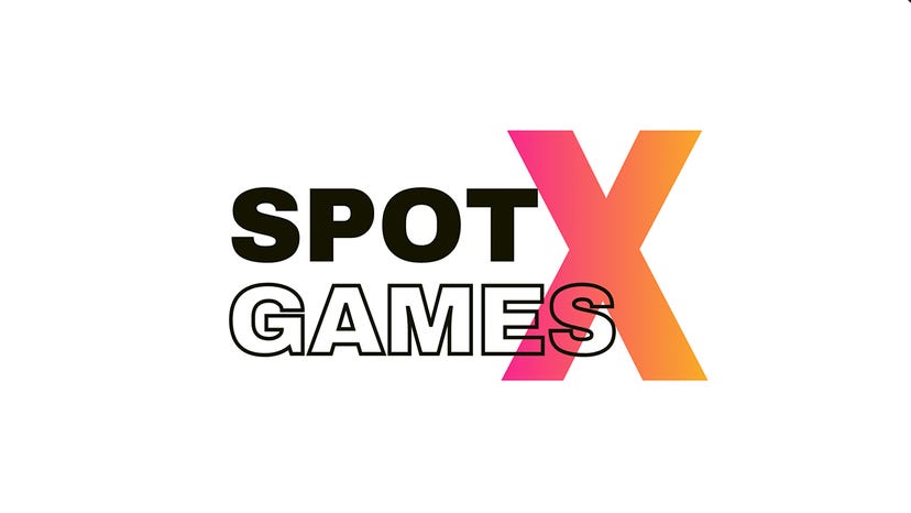 The SpotX Games logo