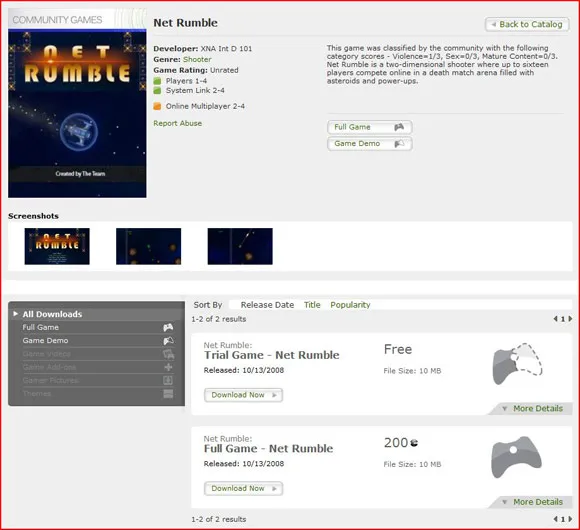 Sponsored Feature: Xbox Live Community Games