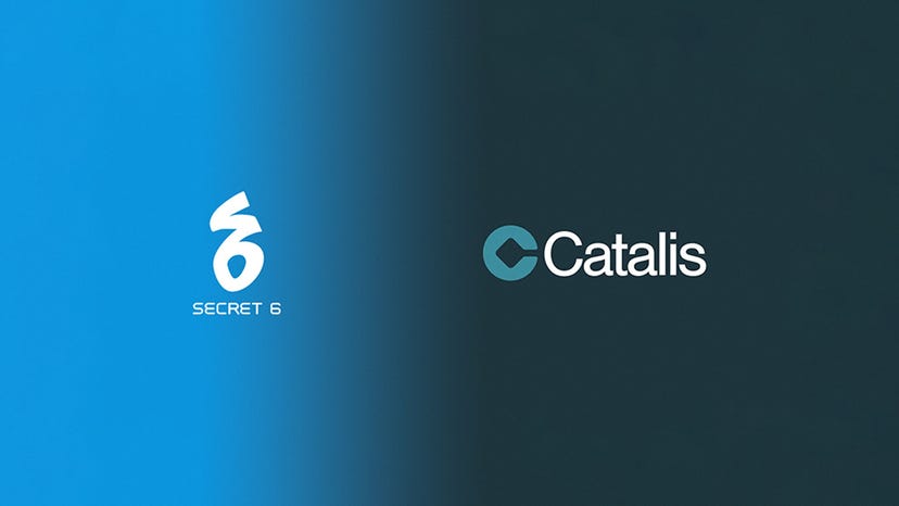 The Secret 6 and Catalis logos