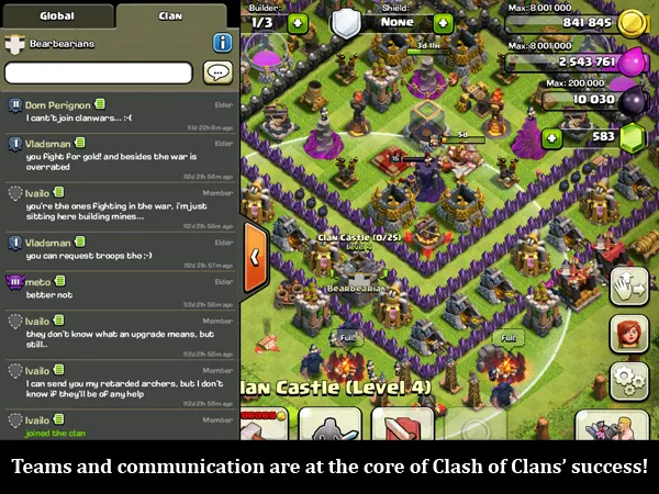 What happened to the clash of clans chat?