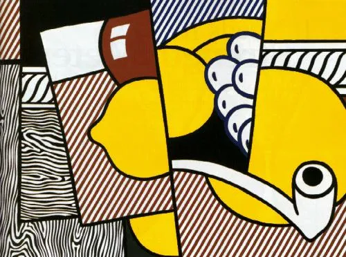 Cubist still life by roy lichtenstein