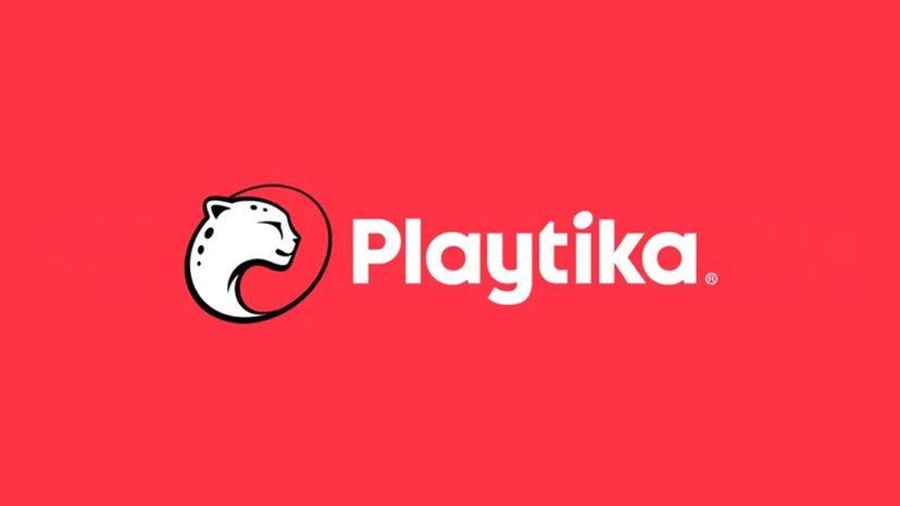 Logo for mobile game publisher Playtika.