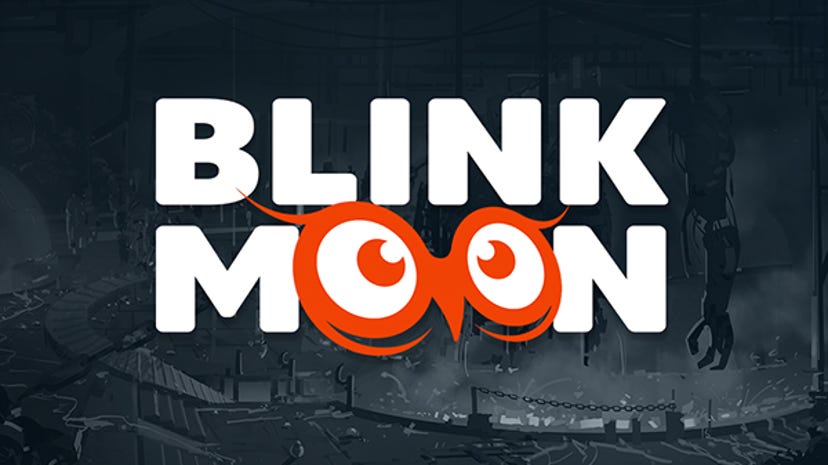 The logo for Blinkmoon Games