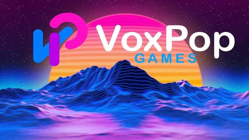 Logo for VoxPop Games, taken from its YouTube channel.