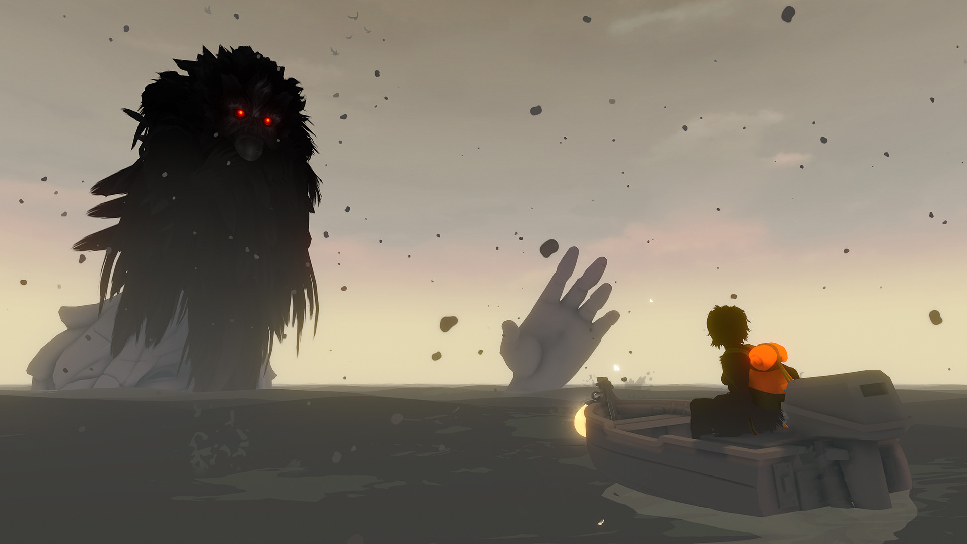A screenshot from Sea of Solitude.