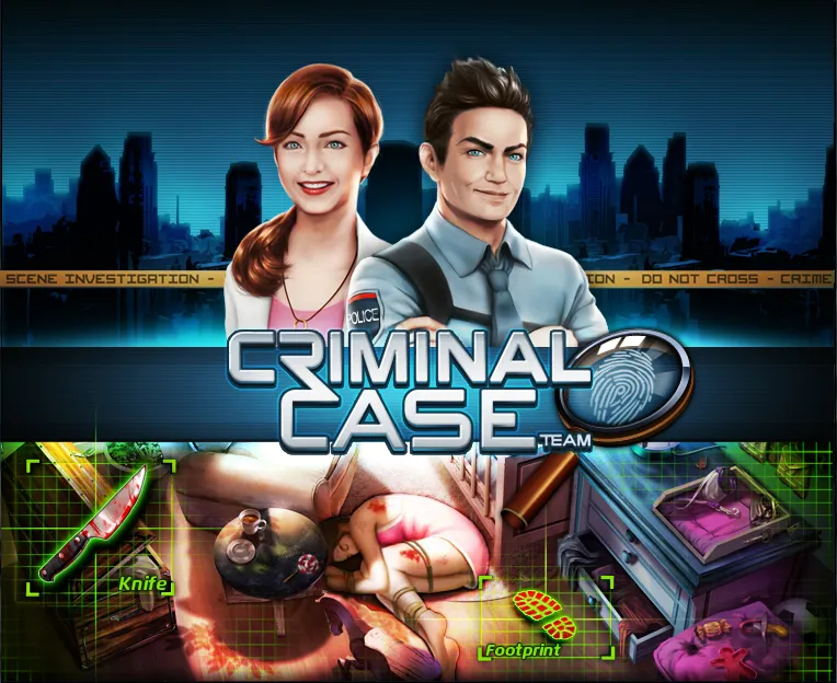 Criminal Case title screen