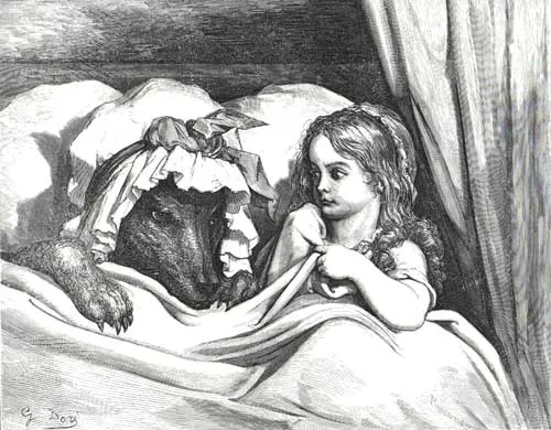 So... why is she in bed with the wolf?