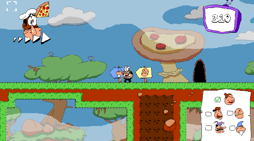 Death Sequence Pizza Tower Cut Scene Animated GIF