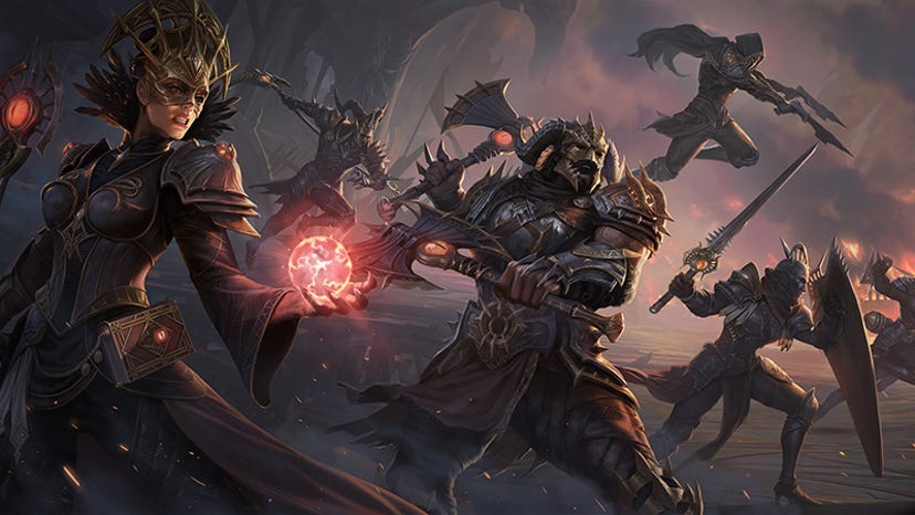 Key art from Diablo Immortal.