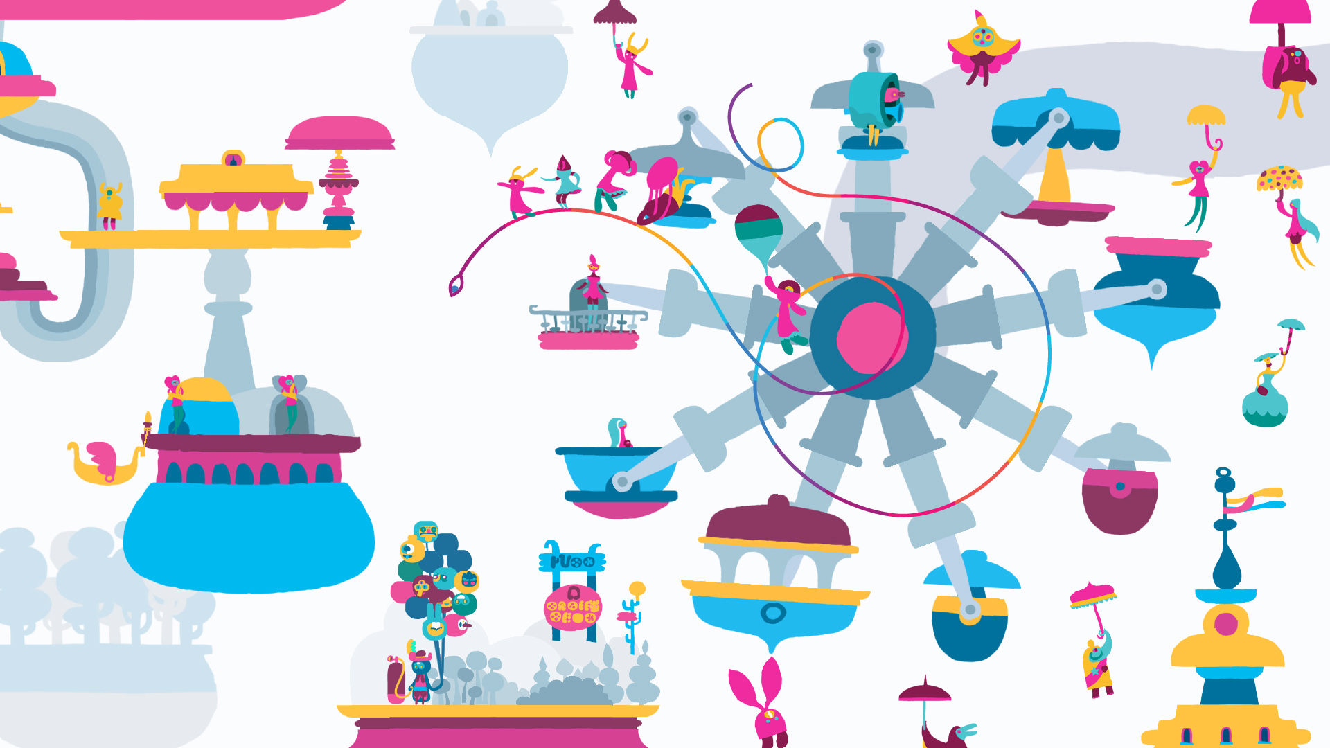 A fairground in Hohokum