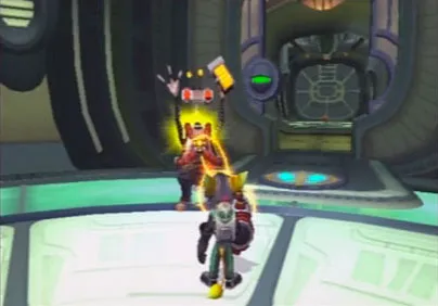 虽然玩家发现机器人古怪而有趣,但加入它并没有成功实现使牵引光束更有深度。