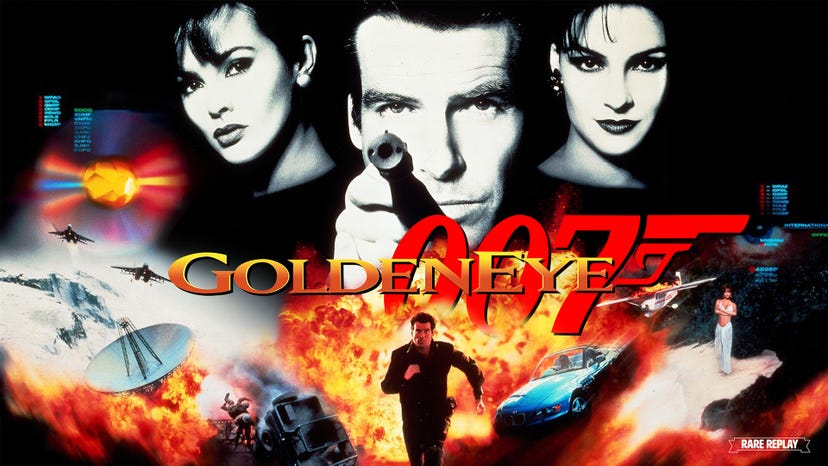 Cover art for 1997's GoldenEye 007.