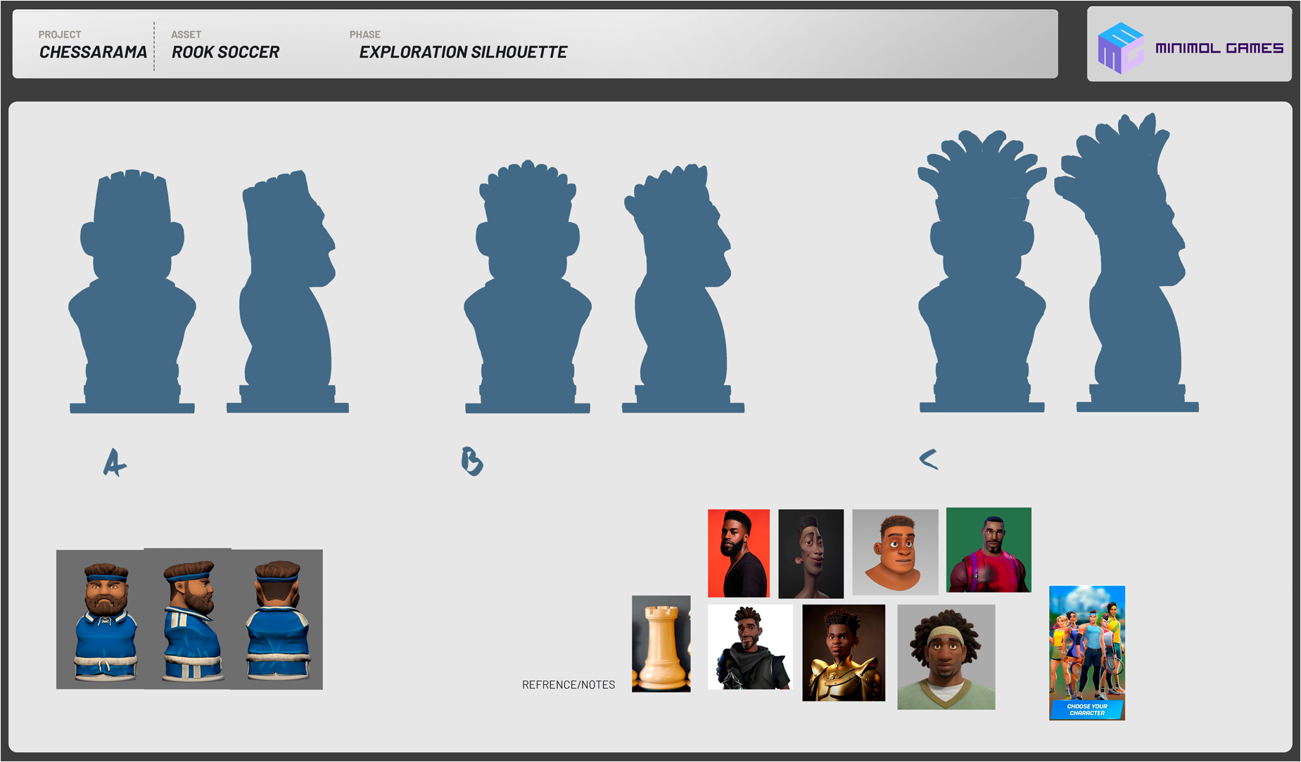 Do chess pieces have a mood? — The moodboard and character design in ...