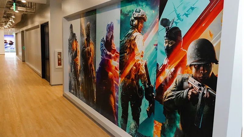 A photograph of Ripple Effect's LA office.