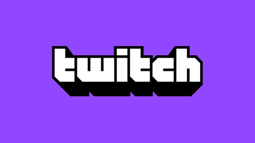 Logo for game streaming service Twitch.
