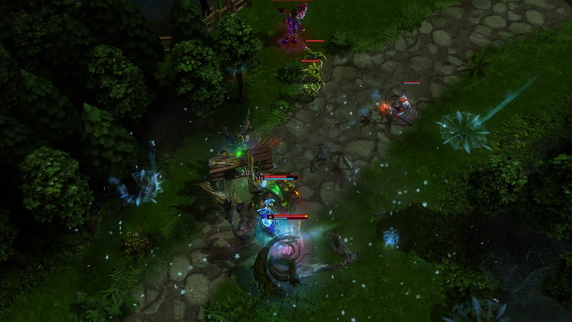 A screenshot from Heroes of Newerth