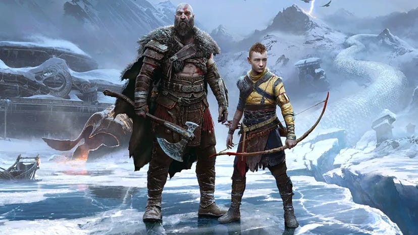 Cover art for Sony Santa Monica's God of War: Ragnarök.