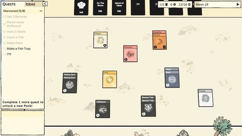 A screenshot of Stacklands.