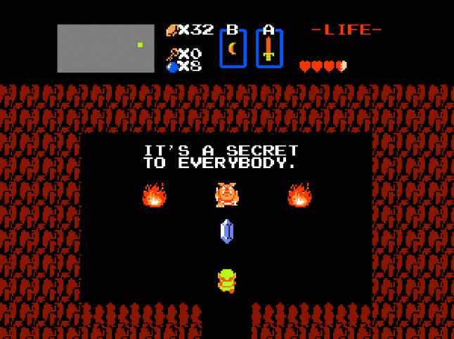 Less is More in The Legend of Zelda