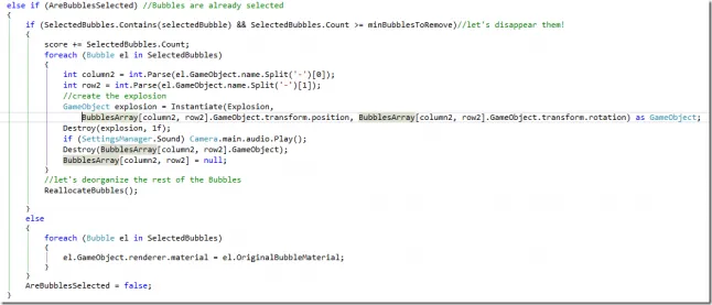 Sponsored Tutorial: Create a Bubble Breaker style game in Unity (sourc