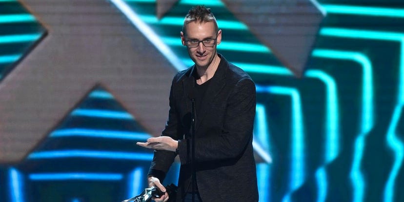 Donald Mustard at the 2018 Game Awards.