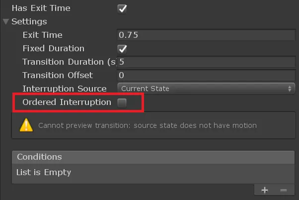 Unlocking Unity Animator's interruption full power Unlocking Unity Animator's interruption full power