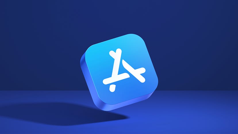 The Apple App Store logo