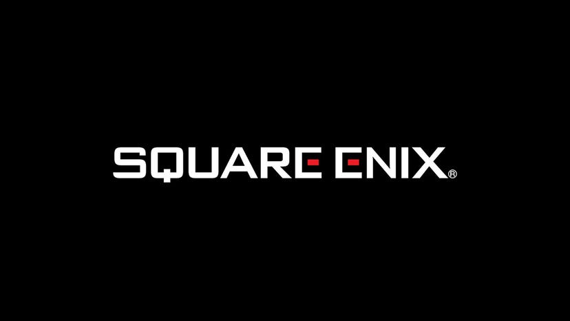 The Square Enix logo on a black background