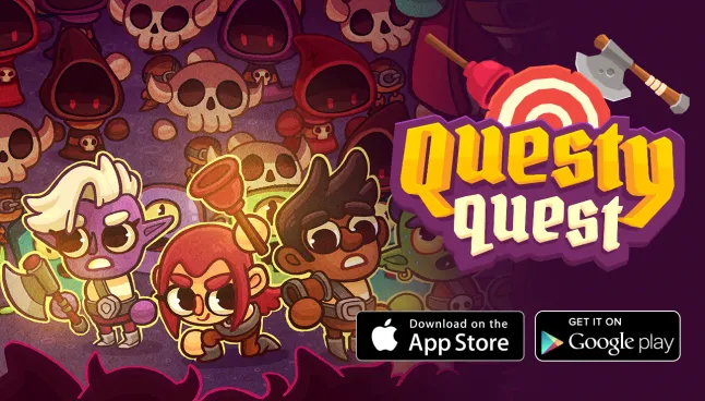 Questy Quest is the first “graduate” of Mighty’s internal game jam.