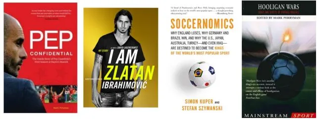 Several cover of the texts on Football (2)