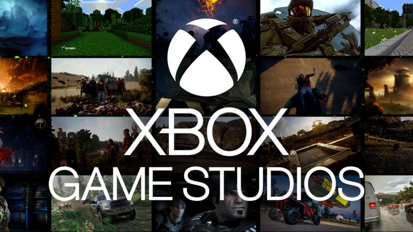 Key art for Microsoft's first-party Xbox Game Studios banner.