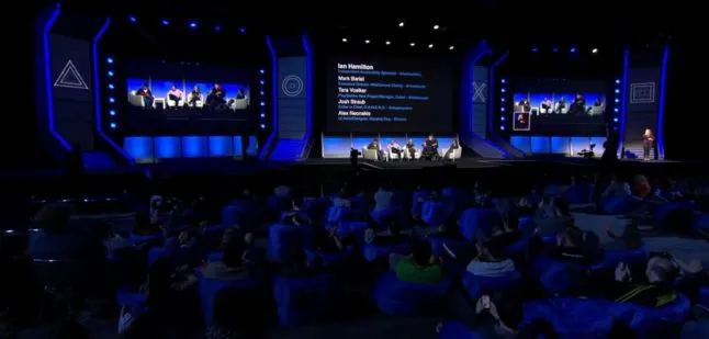 PSX accessibility panellists onstage