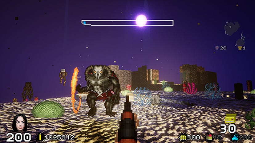 A screenshot from Nightmare Reaper