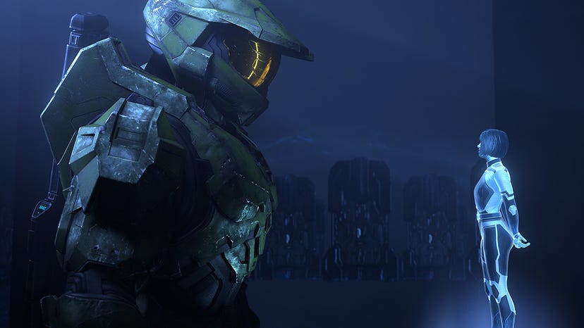A screenshot from Halo Infinite