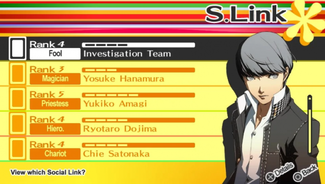 Same But Different Comparing The Social Link System In Persona 3 4 5