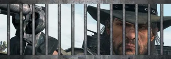 John Marston behind bars