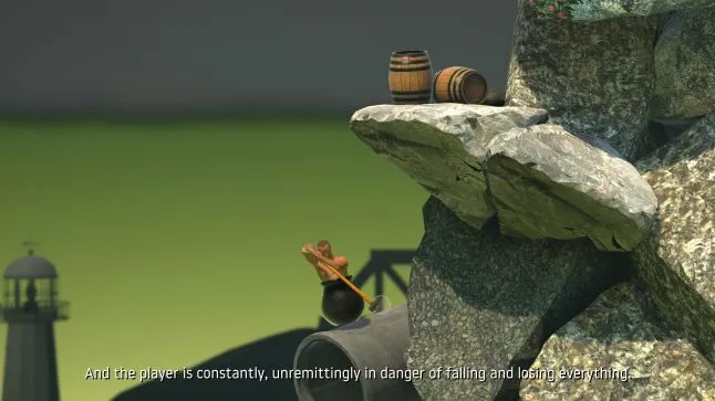 Getting Over It Review - A Masterpiece of Frustration