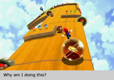 mario rolling