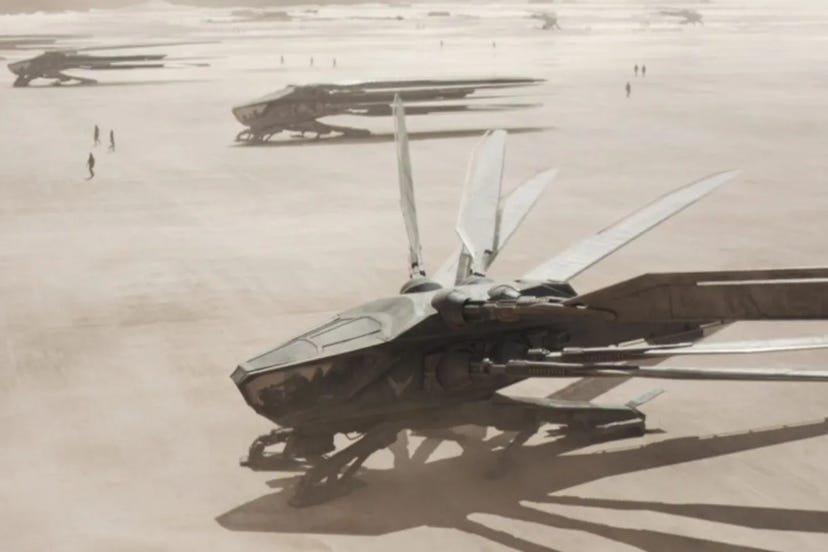 Orinthopter from Warner Bros. 2021 film, Dune.