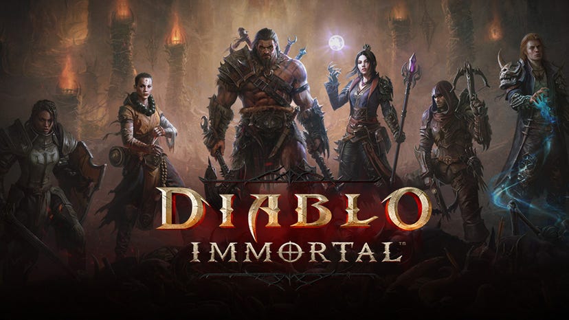 Diablo Immortal promotional art
