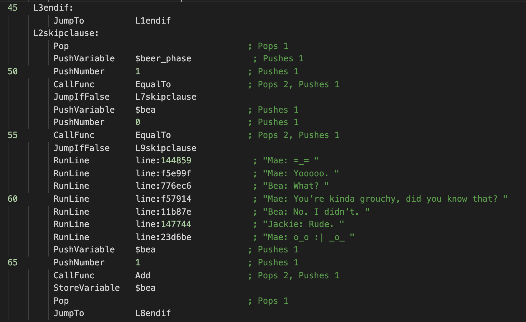 Deep Dive Yarn Spinner, a tool for creating interactive dialogue