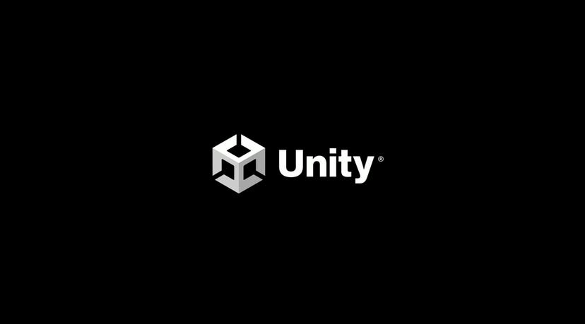 The logo for Unity