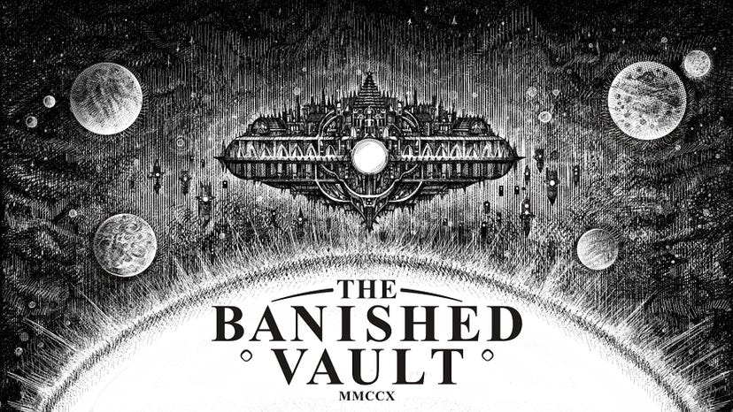 Logo for Bithell Games' The Banished Vault, published under the studio's Lunar Division label.