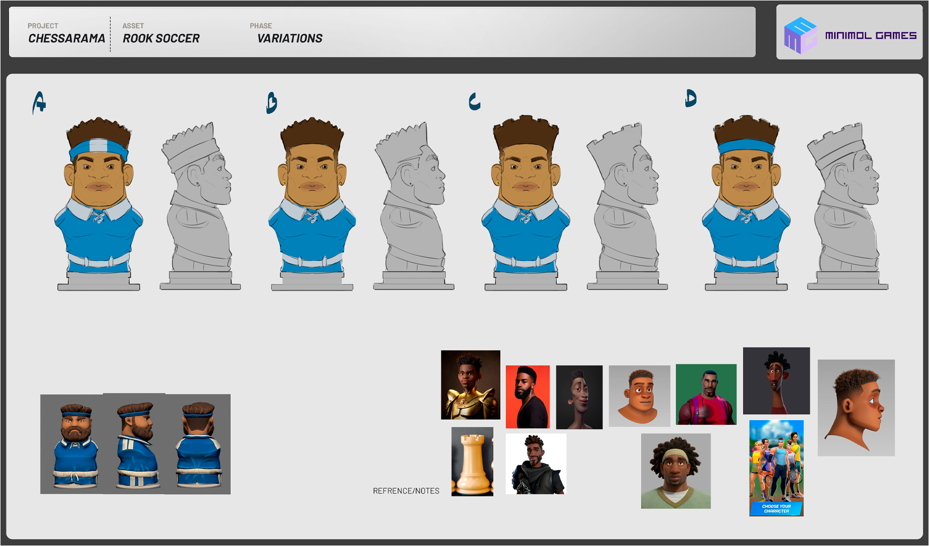 Do chess pieces have a mood? — The moodboard and character design in ...