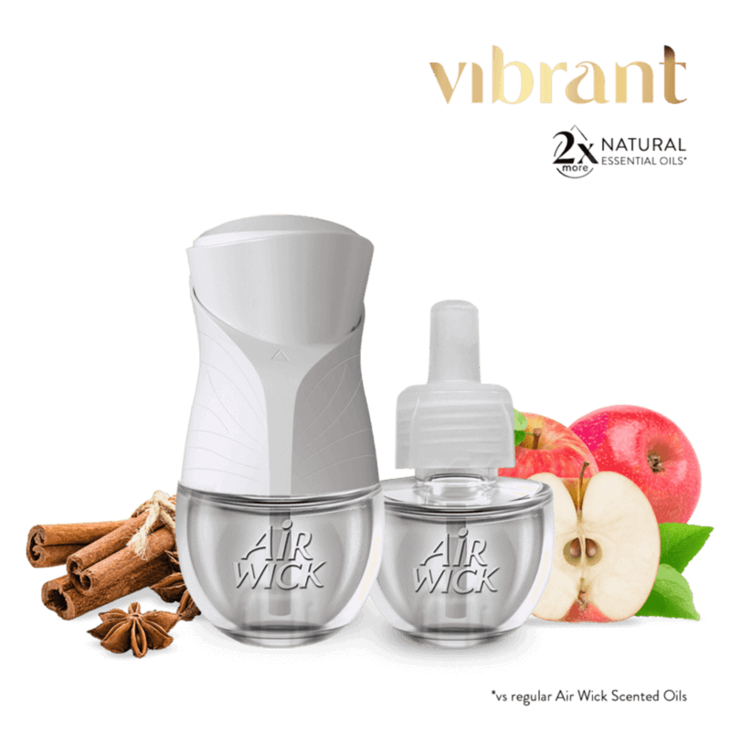 Air Wick® Plug in Vibrant Scented Oils, Warm Spiced Apples
