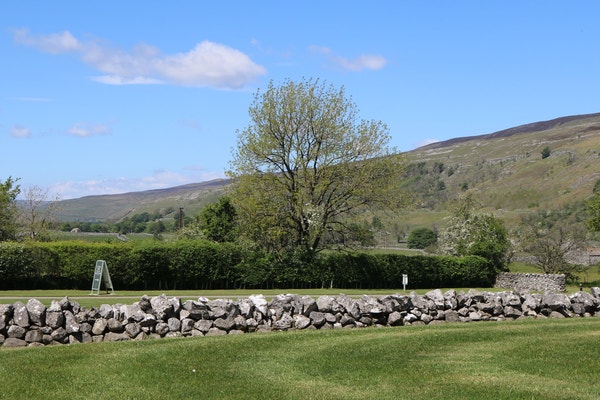 A view of the countryside at Littondale Country & Leisure Park in Yorkshire