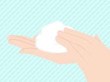 キーワードは、「洗顔」と「保湿」です